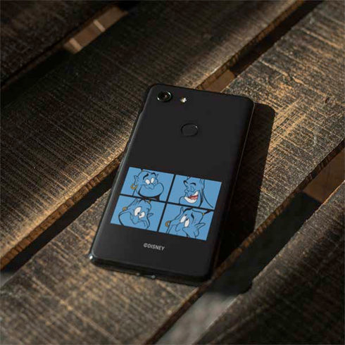 Disney Aladdin Genie Faces Grid Google Pixel 3 XL Skin